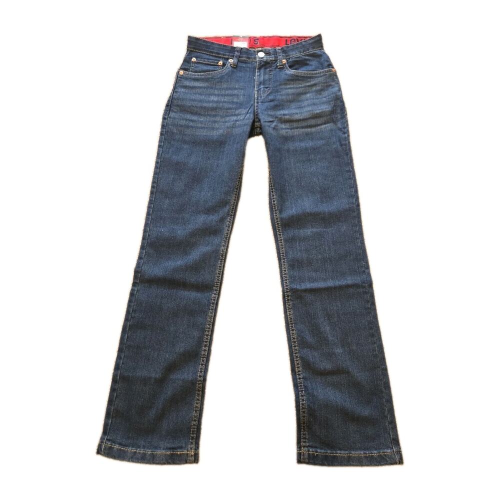 Levi's Boys 511 Slim Flex Stretch Jeans – Size 14 Regular – Dark Wash – NEW